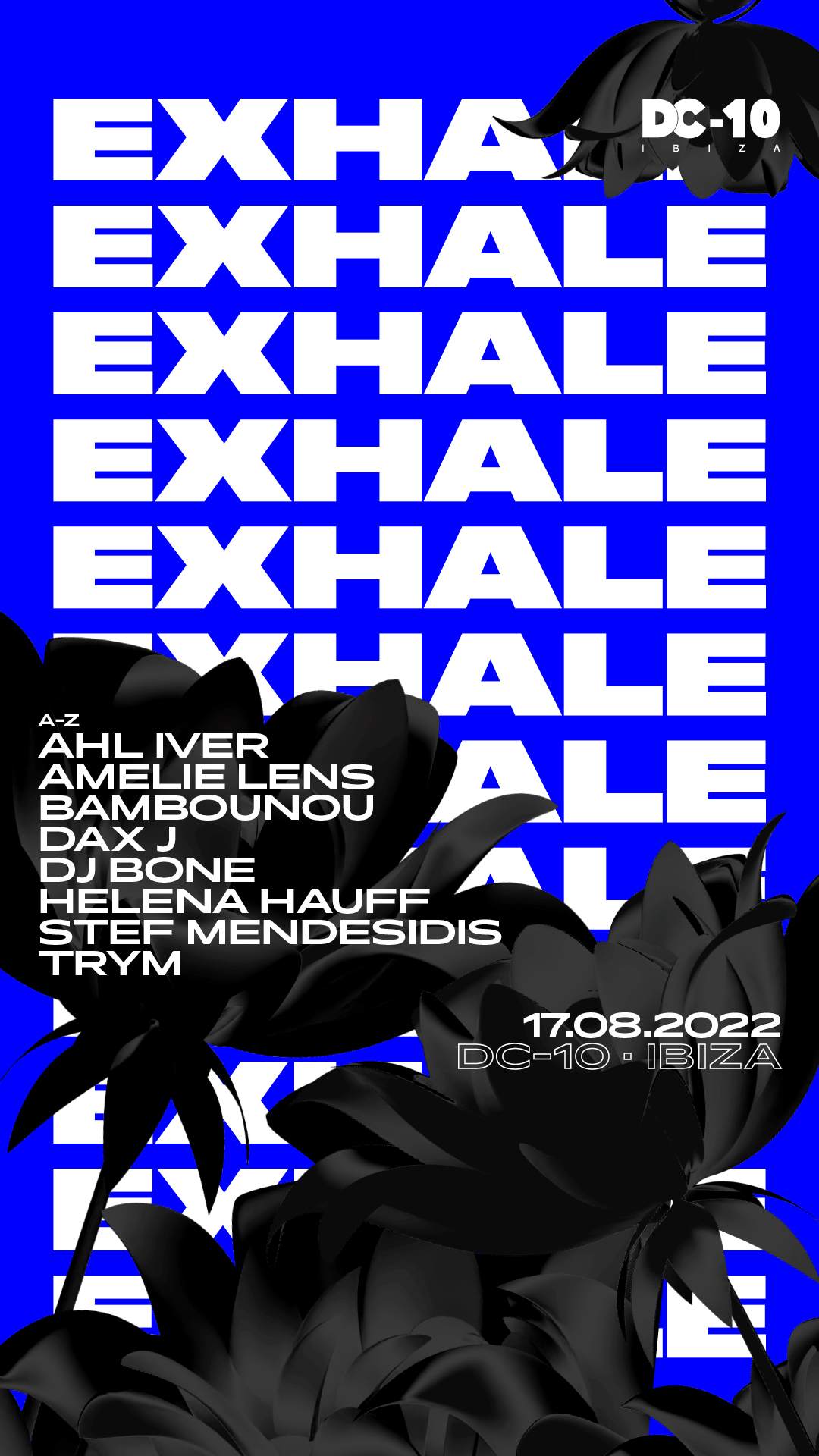 Exhale x DC10: 17 August 2022 - Página frontal