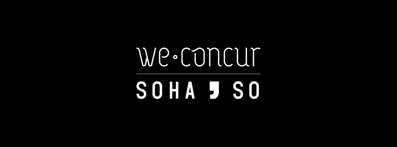 We Concur x Sohaso with Nuno Dos Santos, The Drifter, Jennifer Cardini - Página frontal