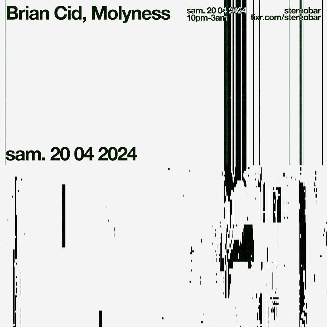 Brian Cid - Molyness - フライヤー表