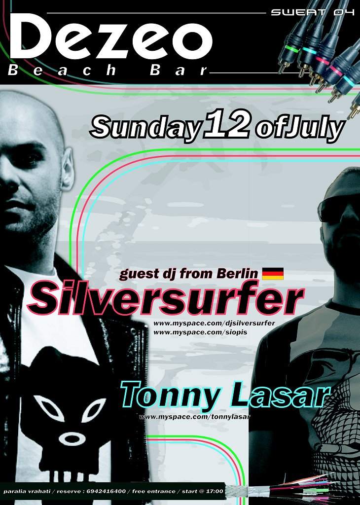 Silversurfer & Tonny Lasar - フライヤー表