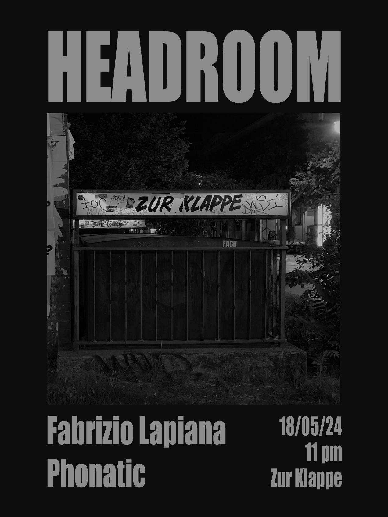 Headroom w/ Fabrizio Lapiana & Phonatic - Página frontal