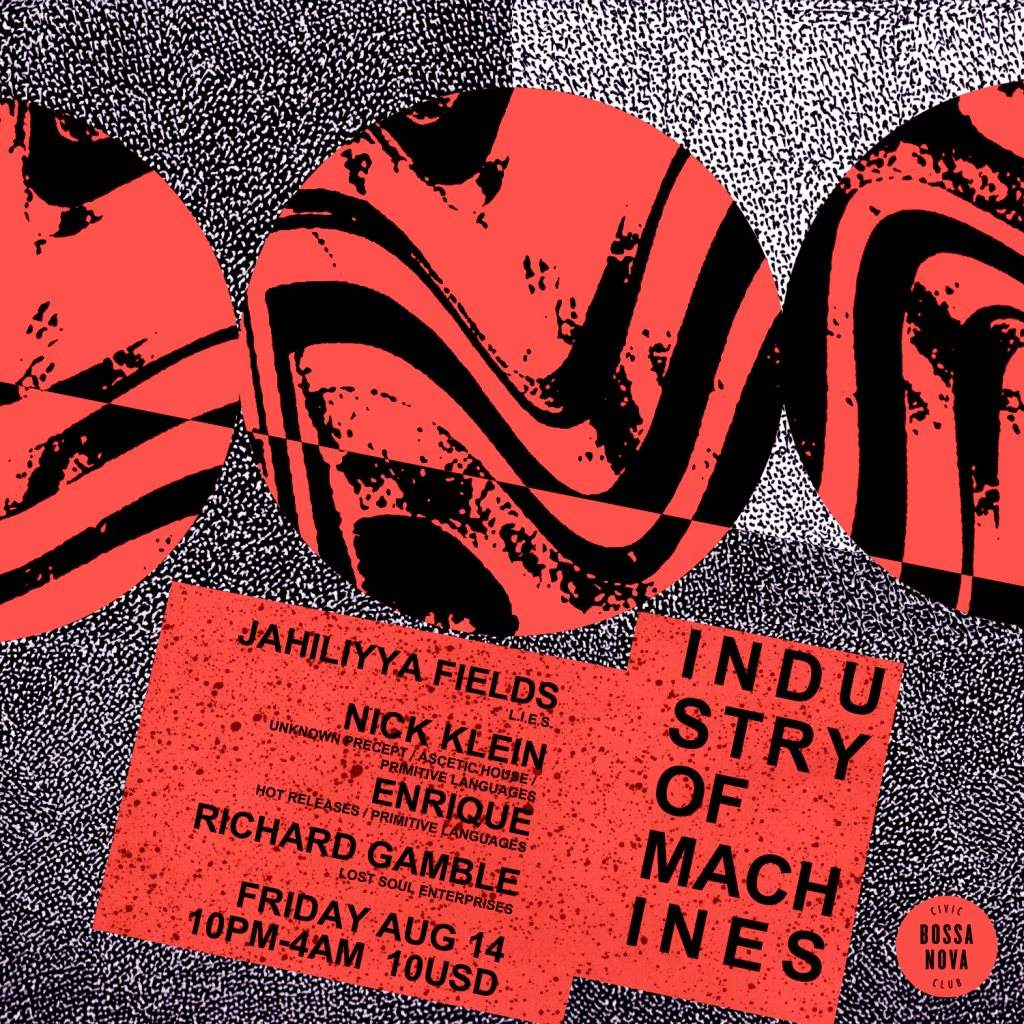 Industry of Machines presents Jahiliyya Fields - Página frontal