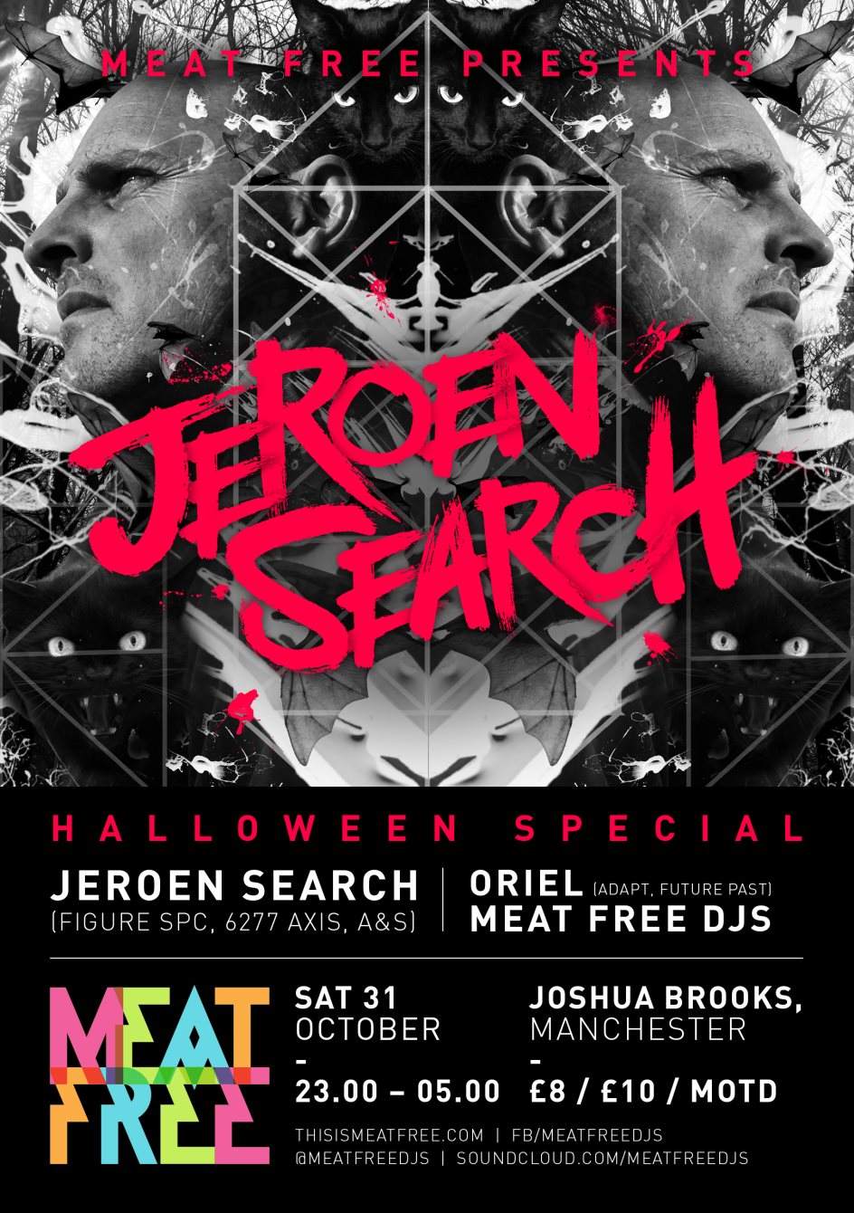 Meat Free presents Jeroen Search - Página frontal