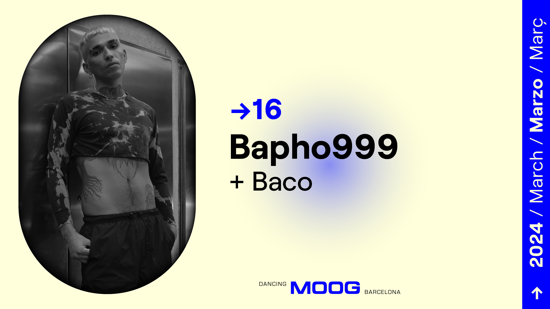 Bapho999 + BACO - フライヤー表