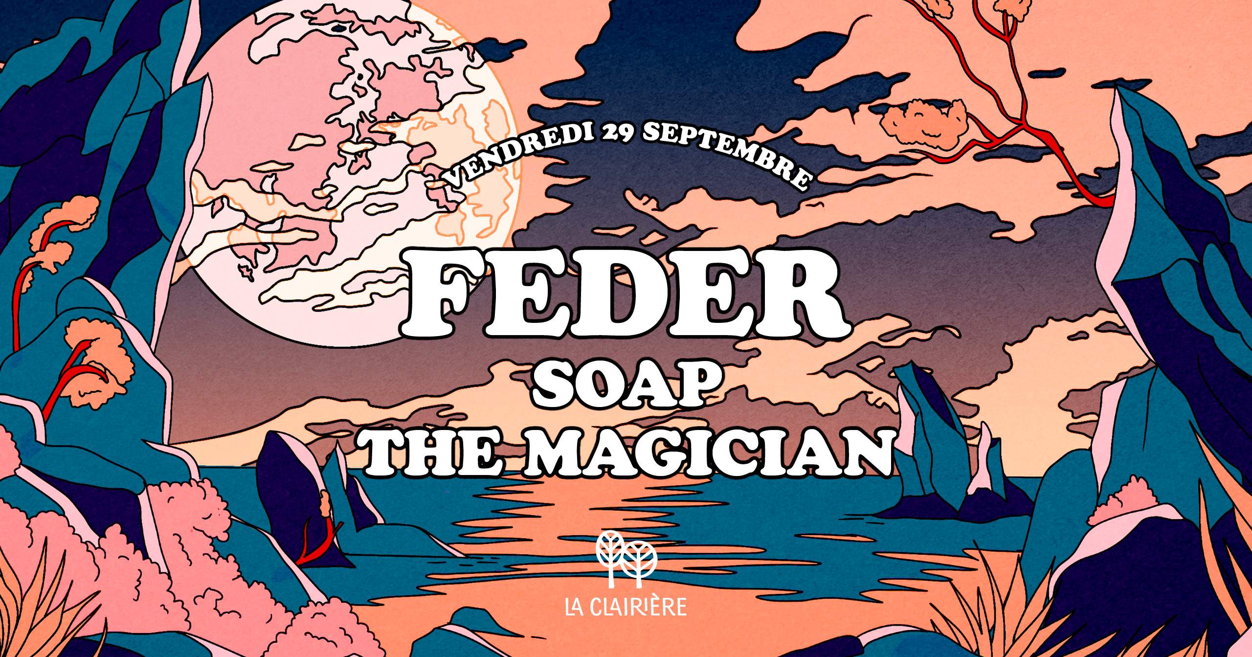 La Clairiere: Feder, The Magician - Página frontal