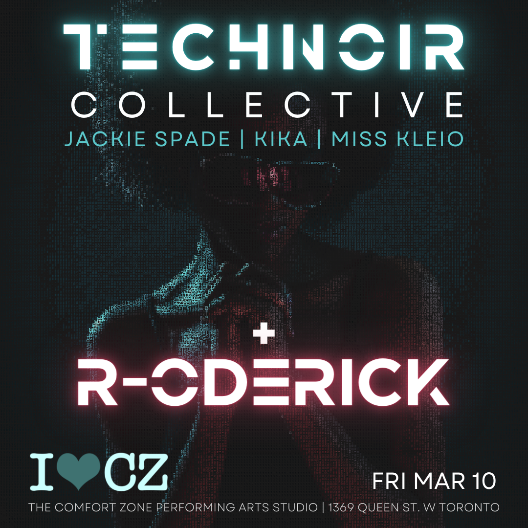 TECHNOIR with R-ODERICK - フライヤー表