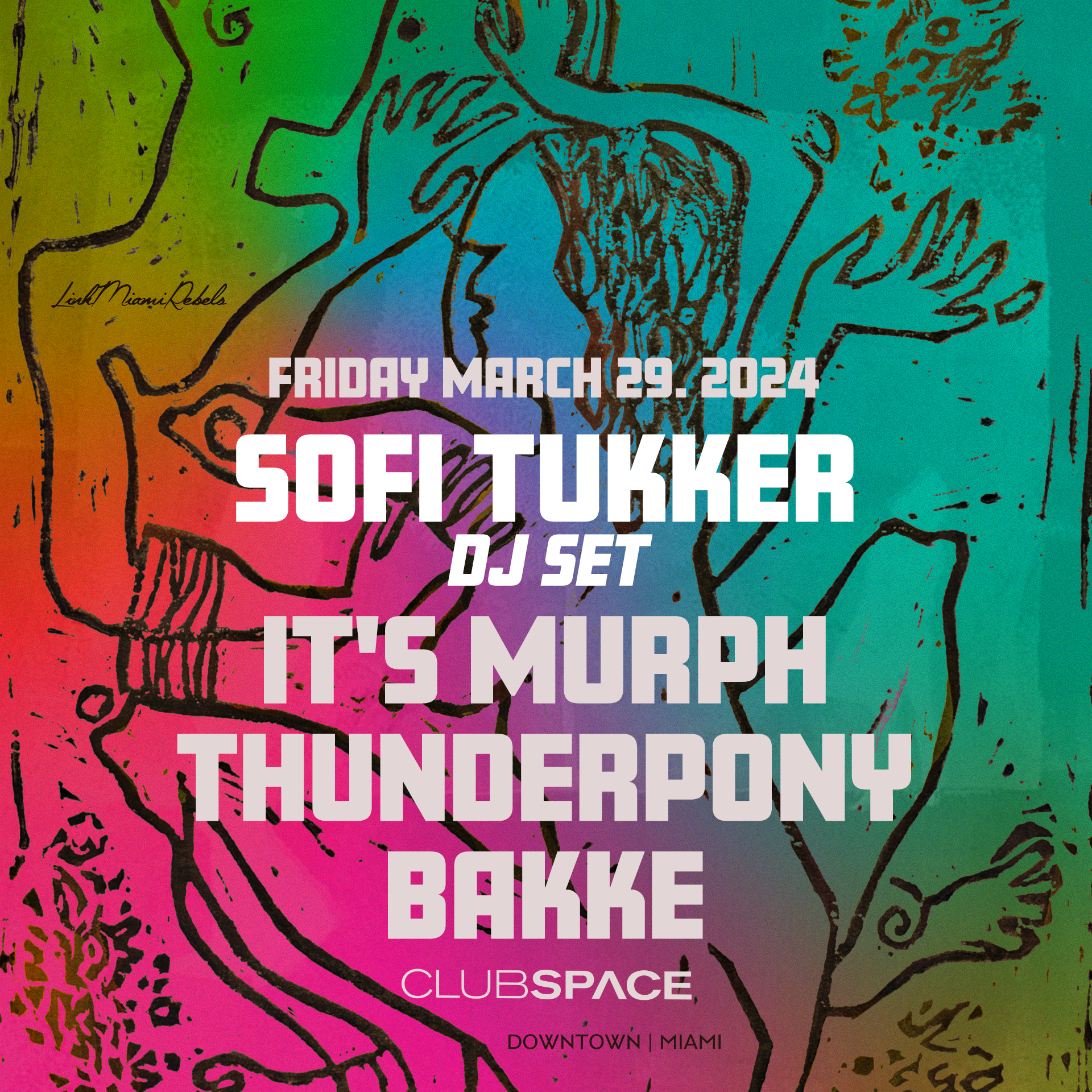 SOFI TUKKER (DJ Set) & it's murph - フライヤー表