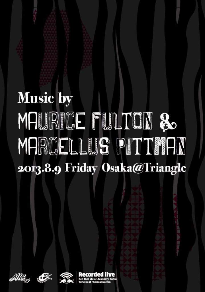 Music by Maurice Fulton & Marcellus Pittman - フライヤー表