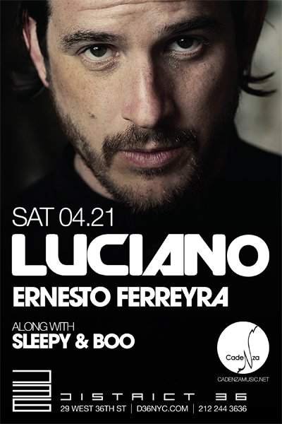 Luciano, Ernesto Ferreyra, Sleepy & Boo - Página frontal