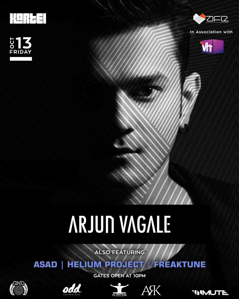 AFE X DND X Kartel presents Arjun Vagale - Página frontal