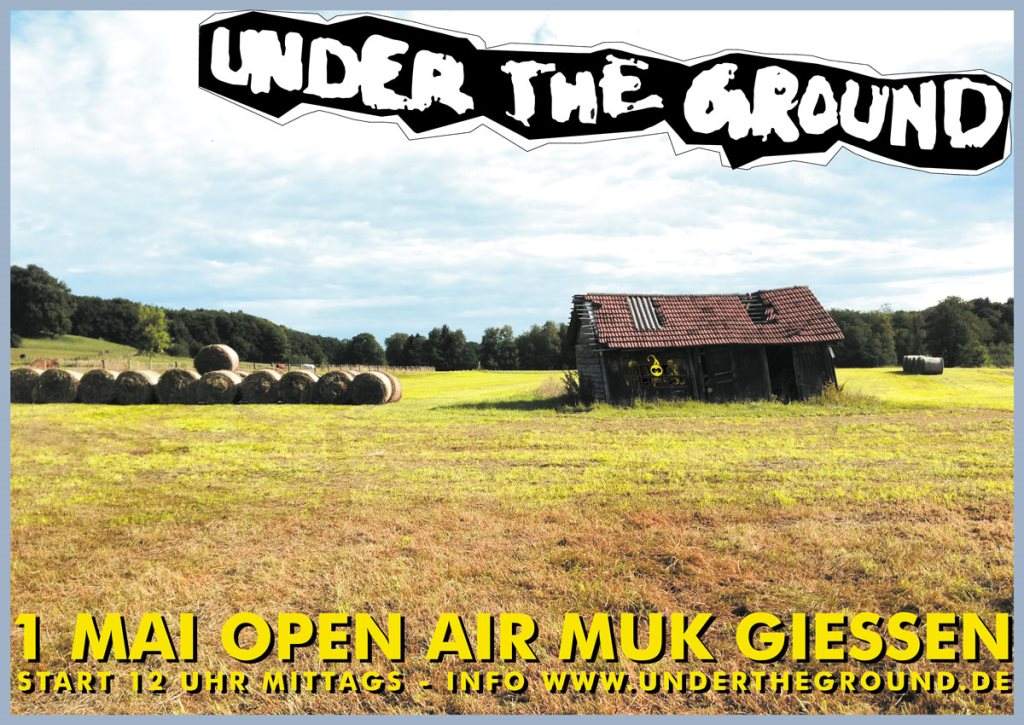 Undertheground - 1 Mai Open Air - フライヤー表