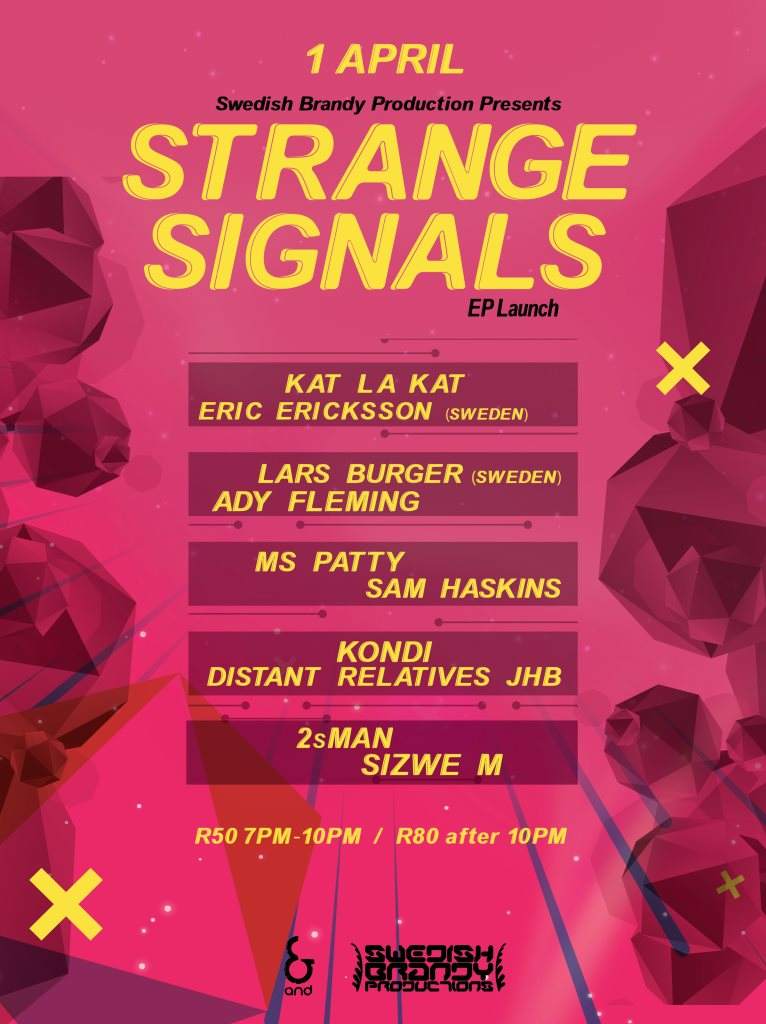 Strange Signals EP Launch - フライヤー表