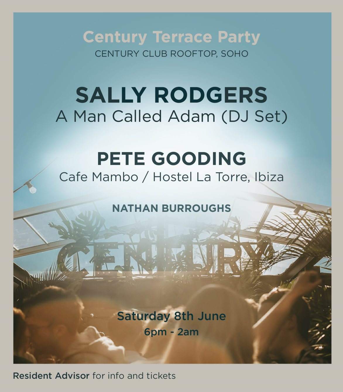 Century Terrace Party - フライヤー表