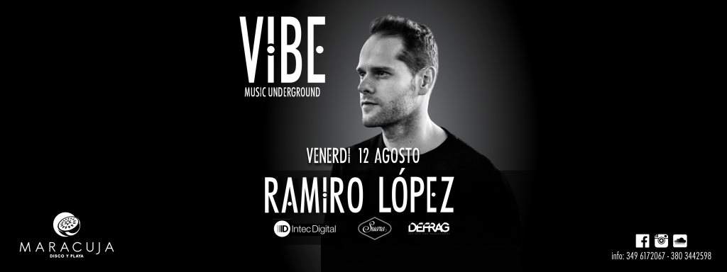 Vibe Music Underground Pres. Ramiro Lopez - Página frontal