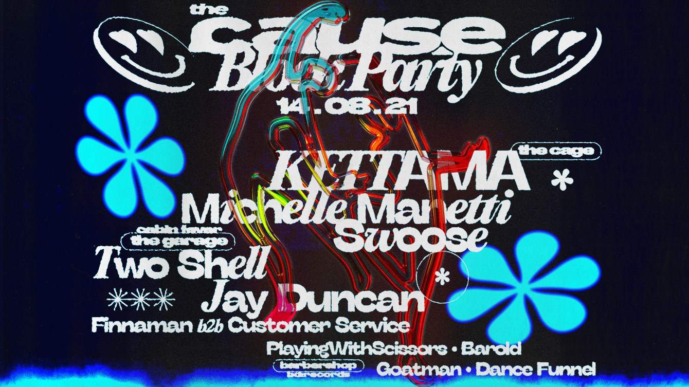 The Cause: Block Party with Kettama & More - フライヤー表