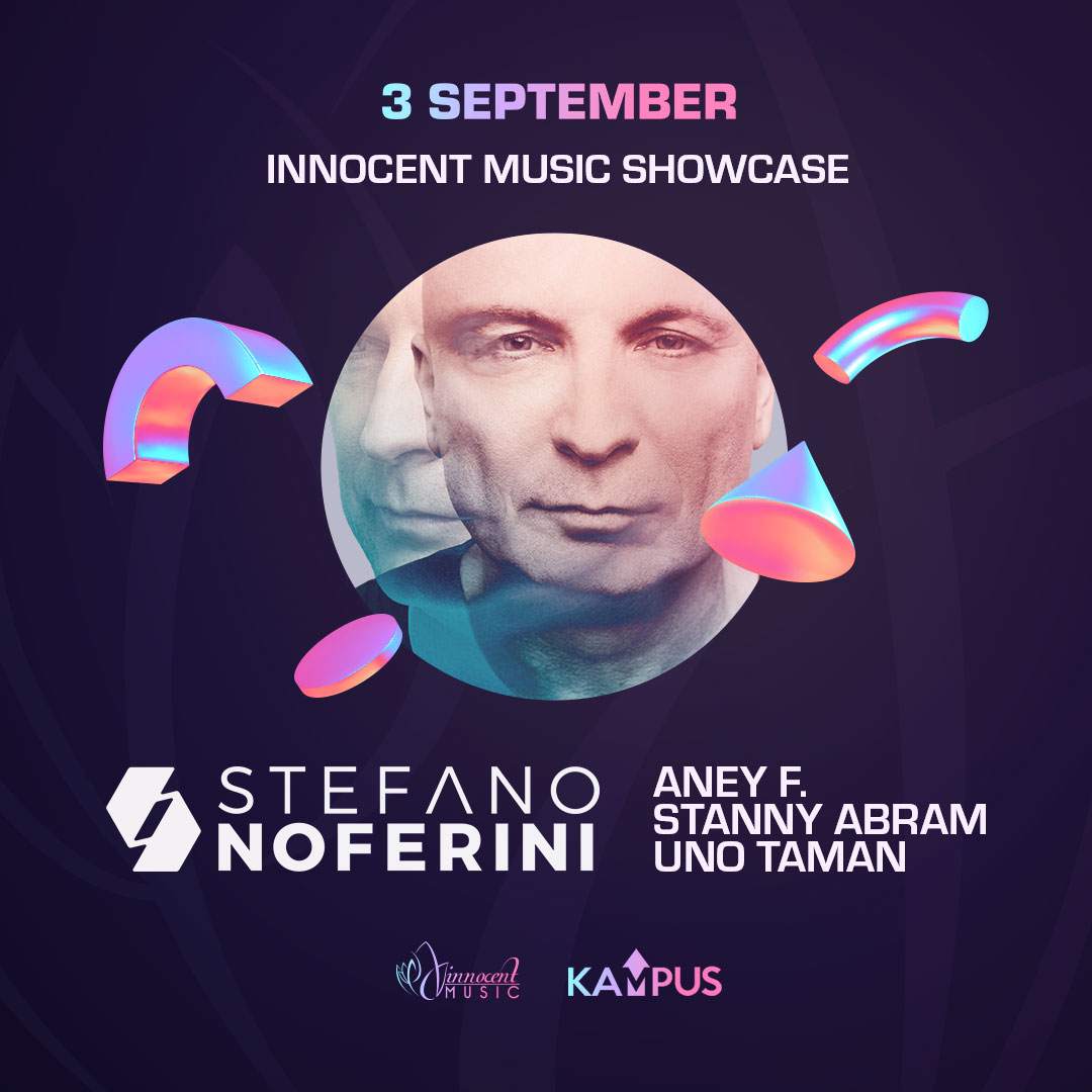 Innocent Music Showcase with Stefano Noferini & Aney F - Página frontal