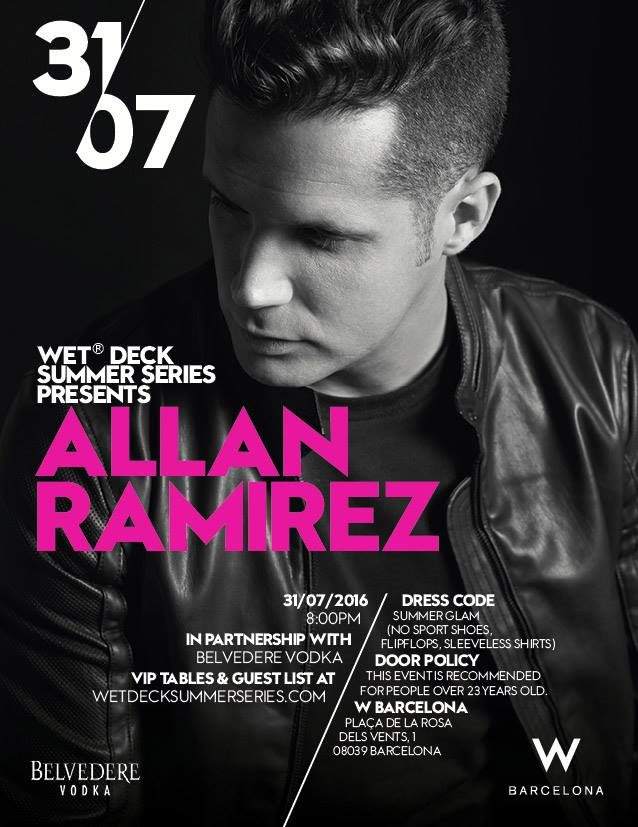 WET® Deck Summer Series - Allan Ramirez - Página frontal