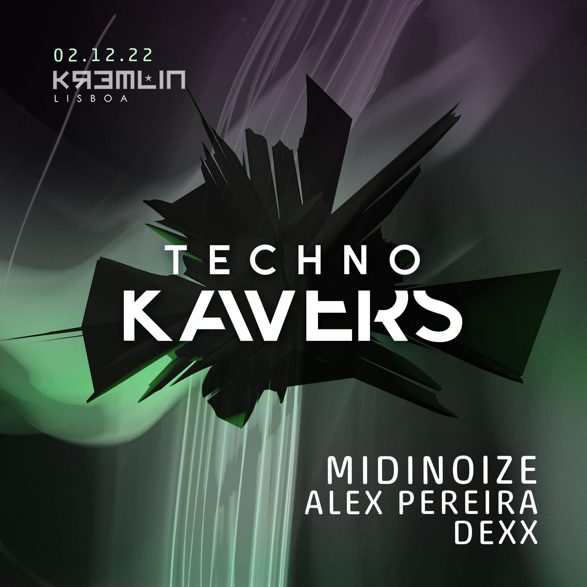 Techno Kavers with Midinoize - Página frontal