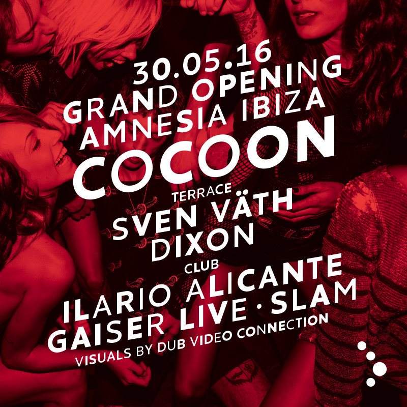 Cocoon Ibiza Grand Opening - Página frontal