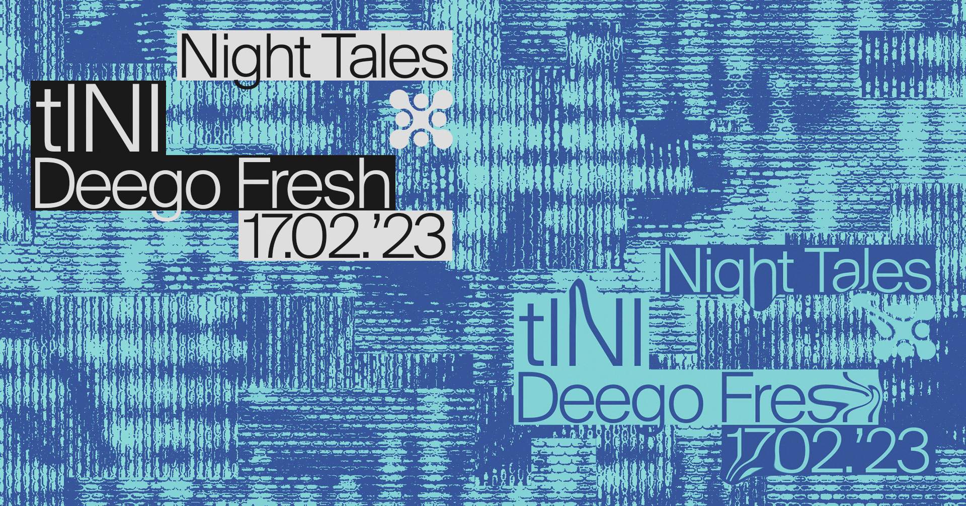Night Tales: tINI & Deego Fresh - Página frontal