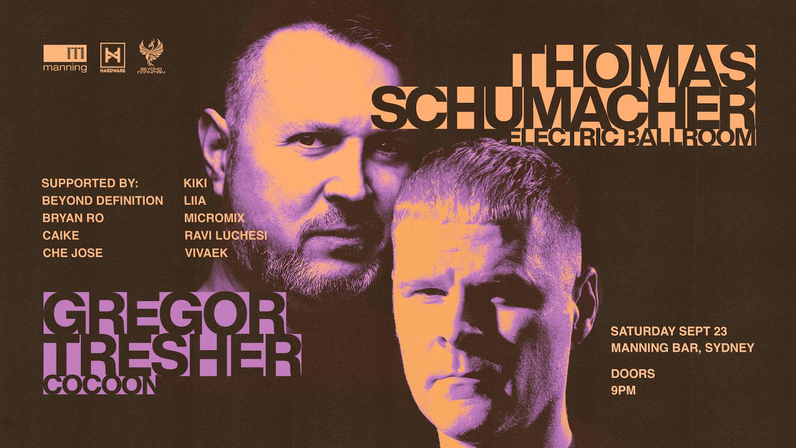 Thomas Schumacher & Gregor Tresher - Sydney - Página frontal
