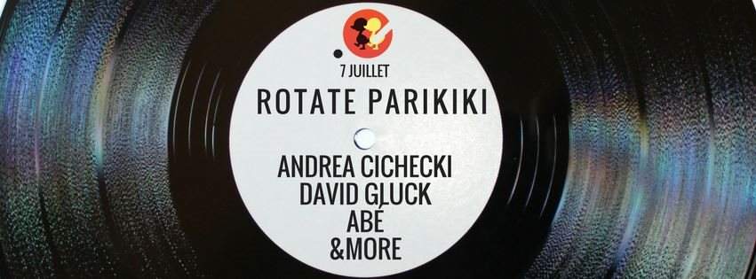 Rotate Parikiki with Andrea Cichecki, David Gluck & More - Página frontal