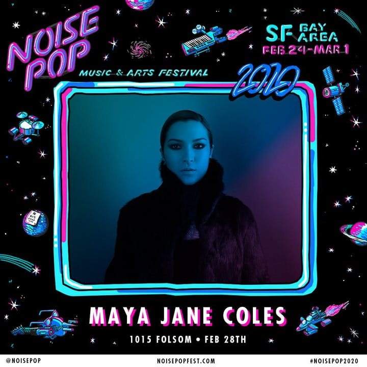Maya Jane Coles presented by Ayli, Noisepop, Dials and 1015 - Página frontal