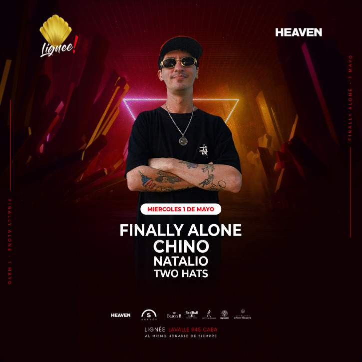 [AFTER PARTY] FINALLY ALONE & MORE ARTISTS - by HEAVEN - フライヤー表