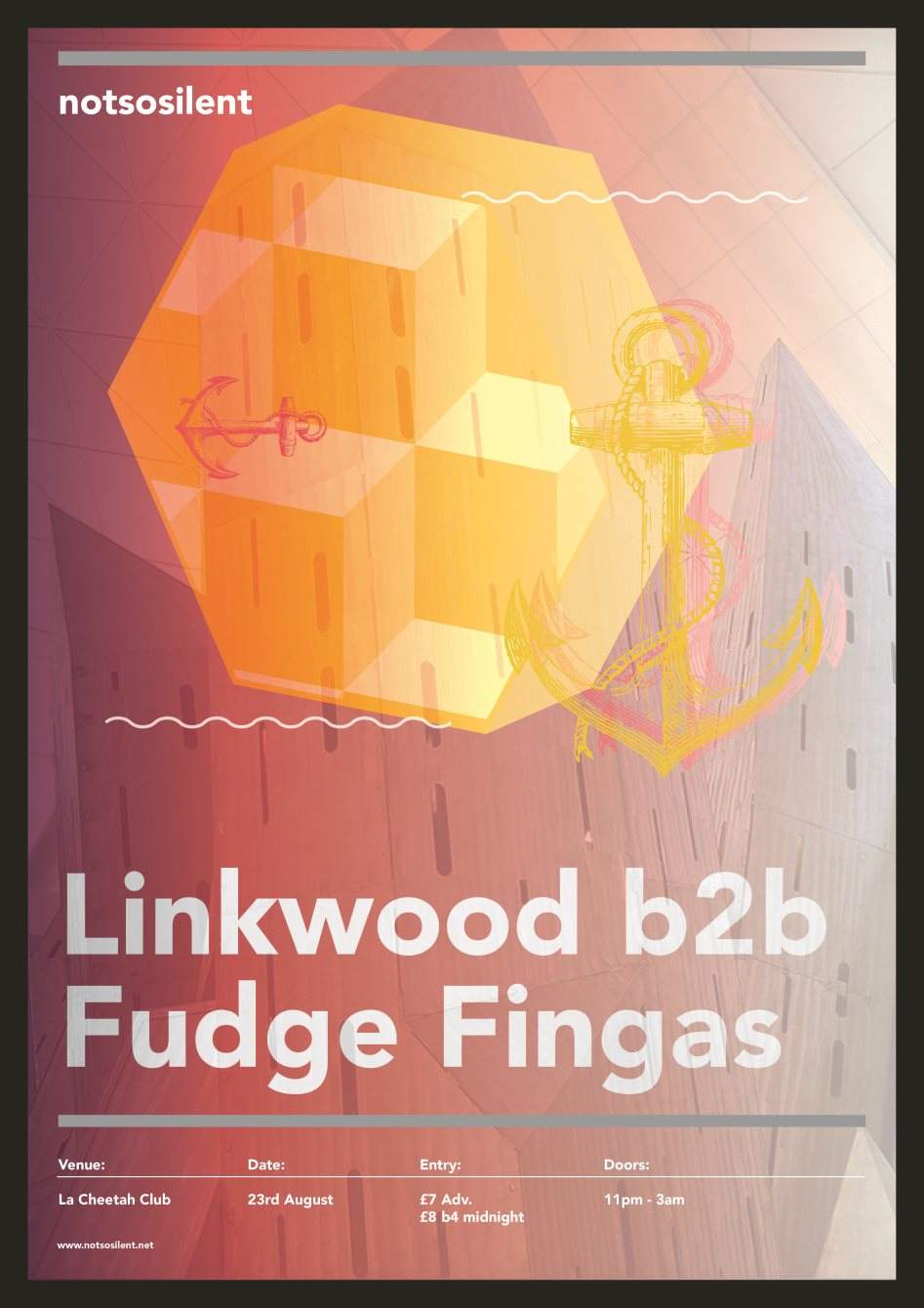 Notsosilent with Linkwood b2b Fudge Fingas - Página frontal