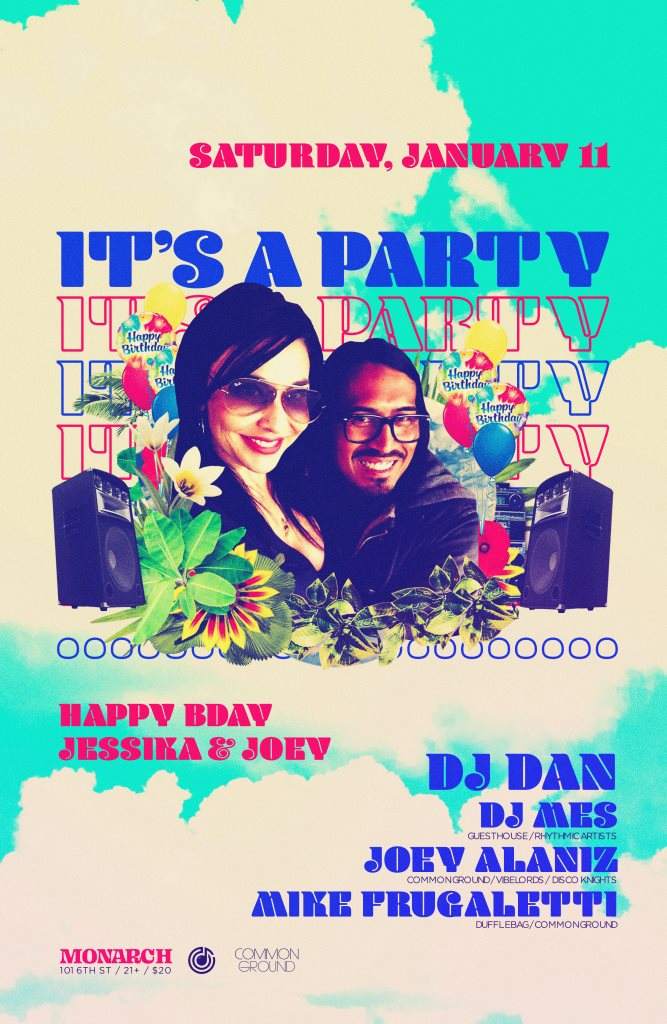Happy Birthday Jessika & Joey with DJ Dan - Página frontal