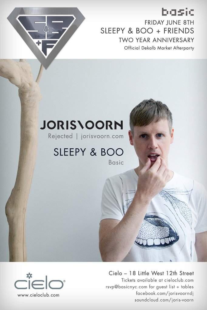 Joris Voorn - Sleepy & Boo + Friends 2 Yr Anniversary - Página frontal
