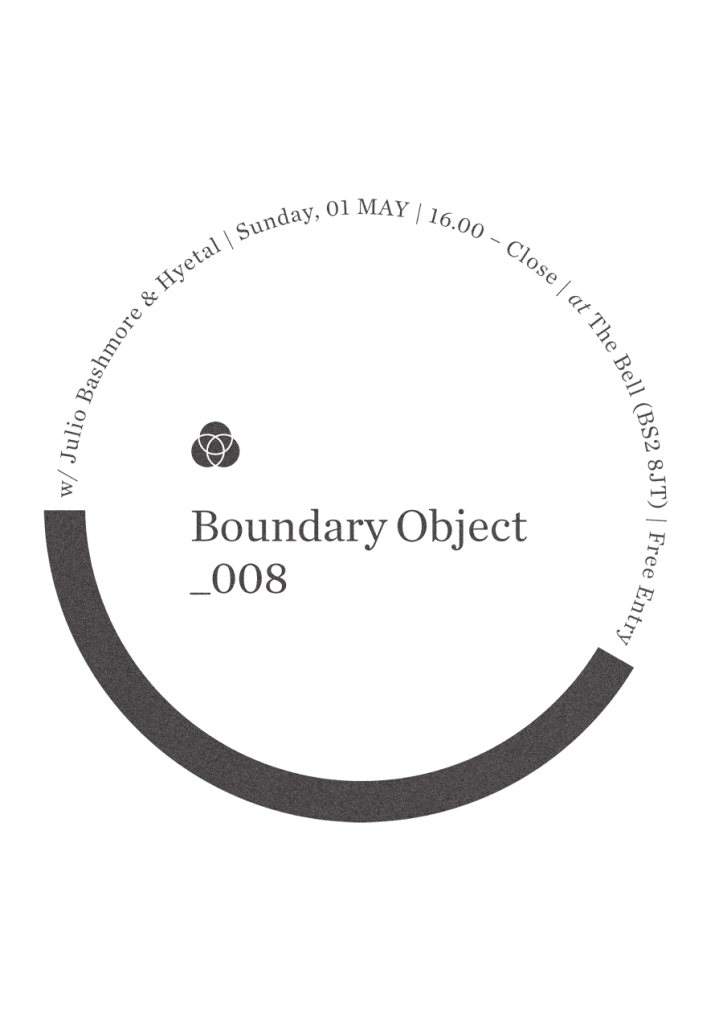 Boundary Object 08. Julio Bashmore & Hyetal - Página frontal