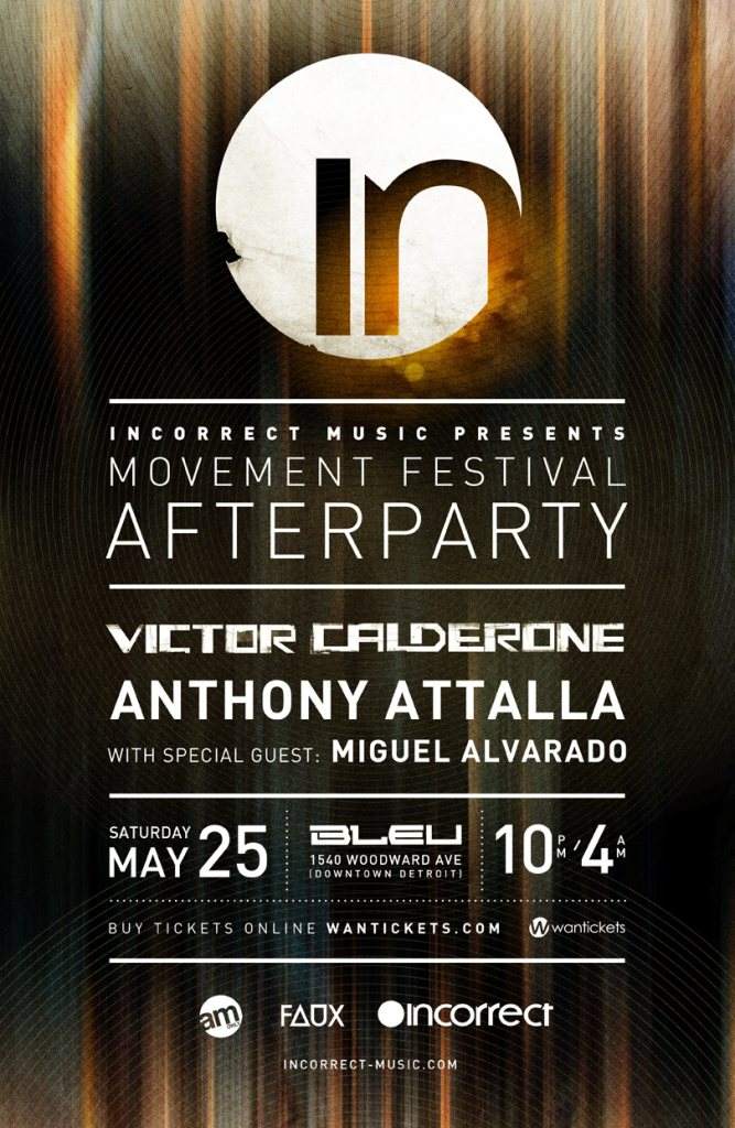 Movement Festival Afterparty Feat. Anthony Attalla & Victor Calderone - Página frontal