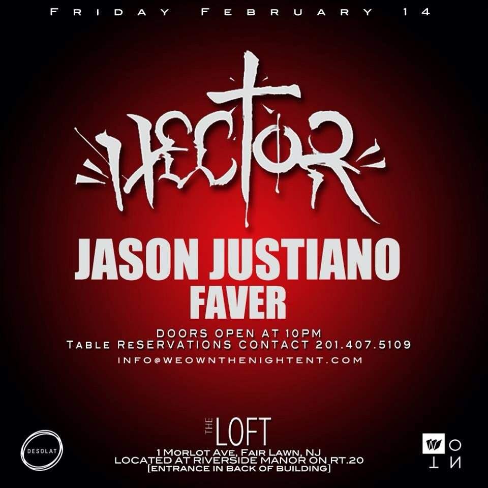 We Own The Night presents: Hector, Jason Justiano b2b Faver - Página frontal