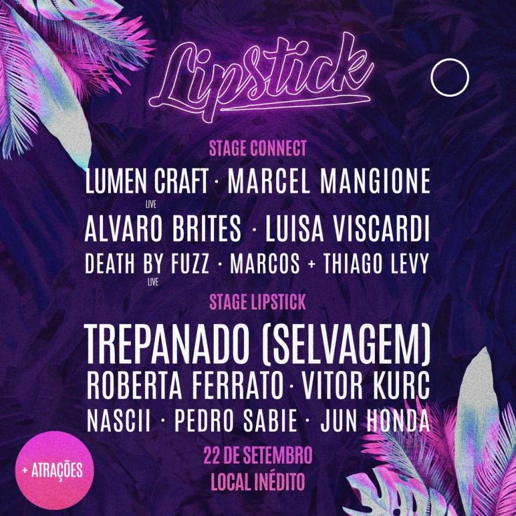 Lipstick Festival (Ingressos Limitados) - フライヤー表