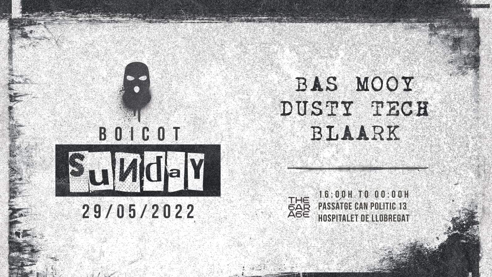 BOICOT Pres. Bas Mooy, Dusty Tech, Blaark - Página frontal