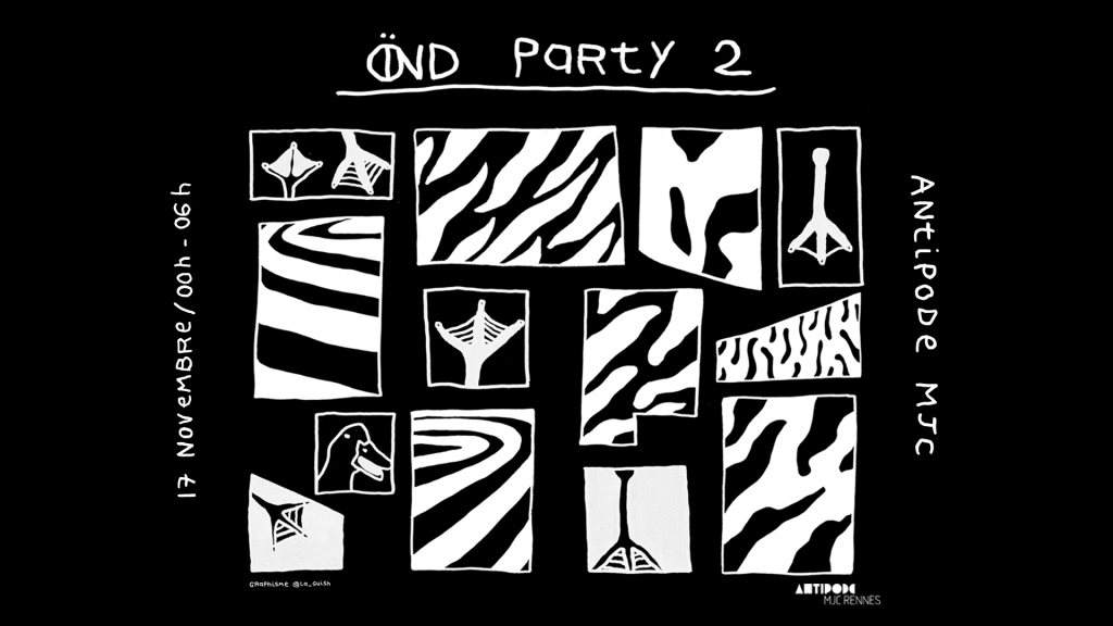 ÖND Party - フライヤー表