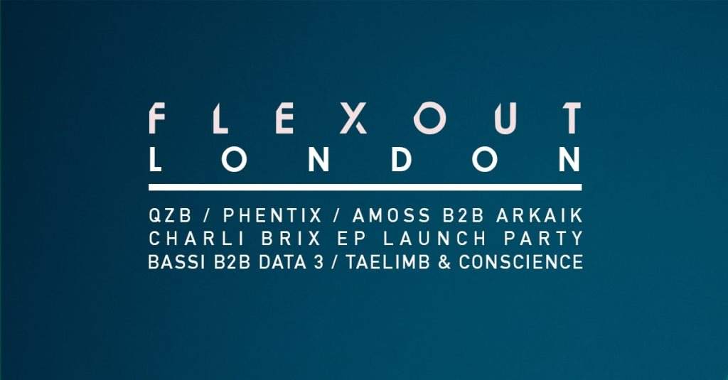 Flexout Audio London - フライヤー表