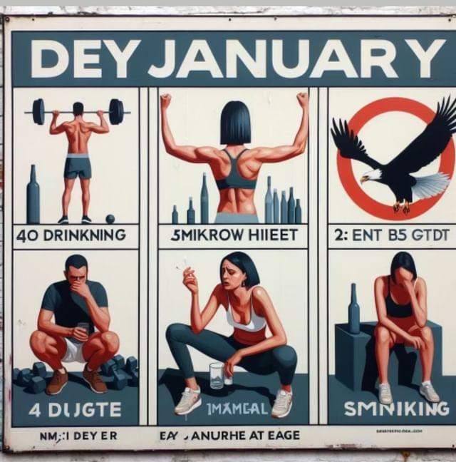 Dry January - フライヤー裏