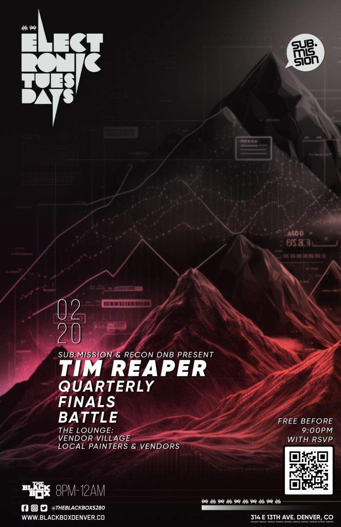 Sub.Mission Electronic Tuesdays: Tim Reaper at The Black Box, Denver