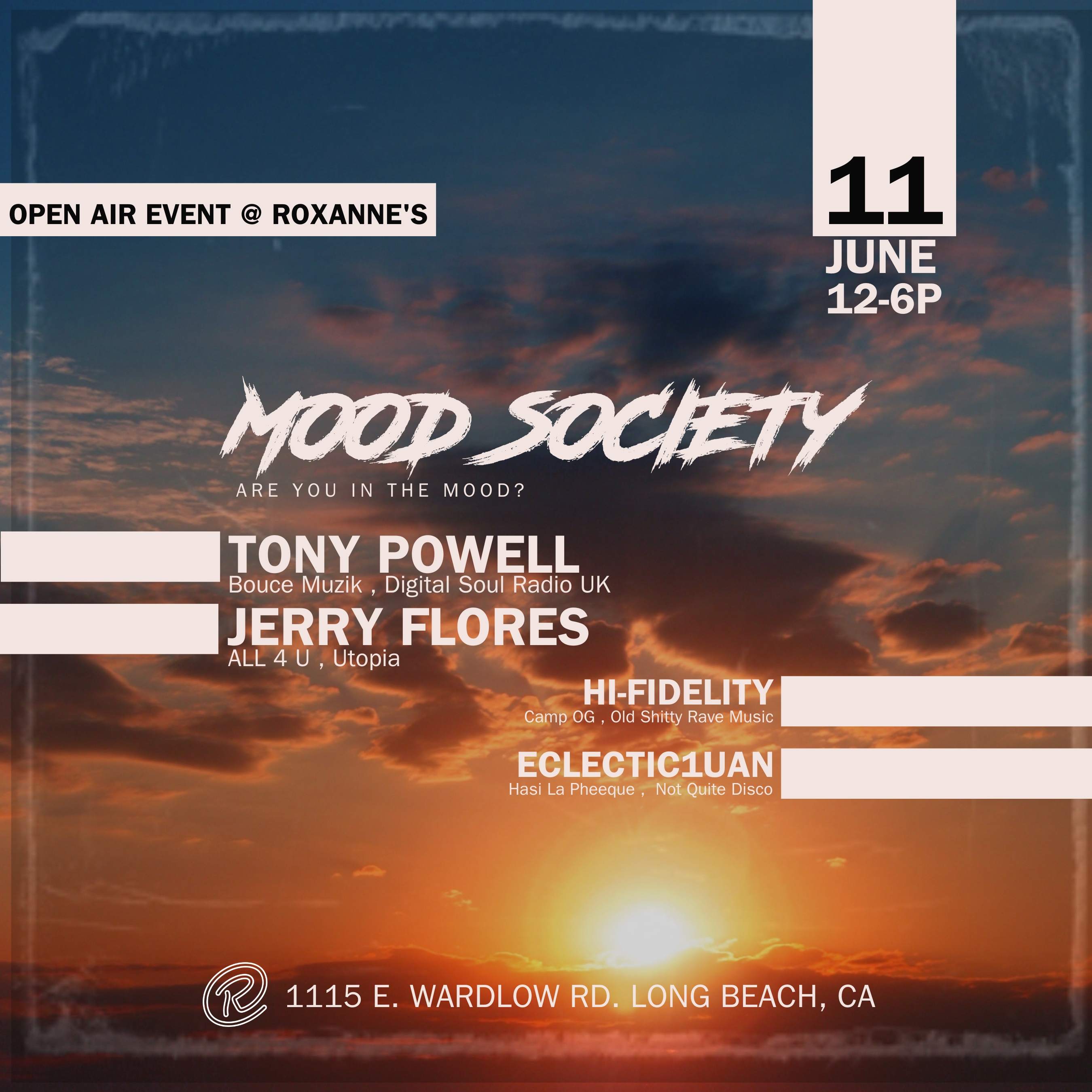 Mood Society feat. Tony Powell - Página frontal