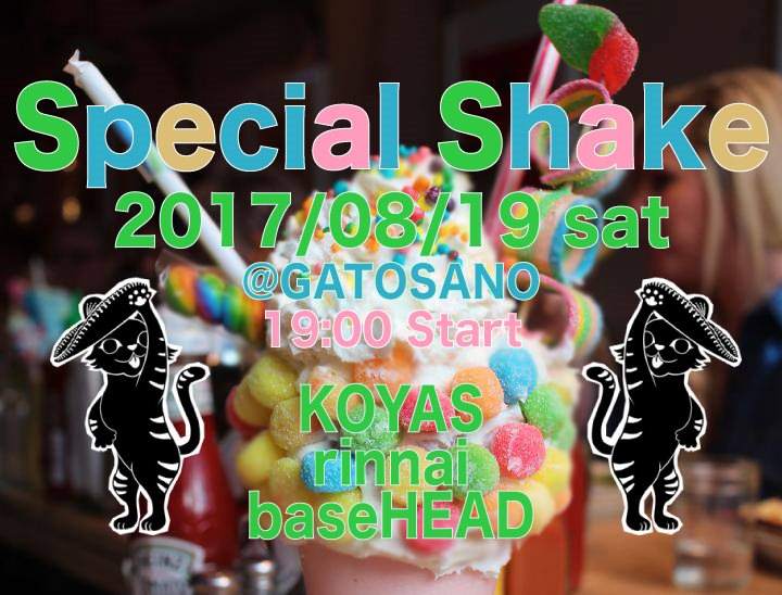 Special Shake - フライヤー表