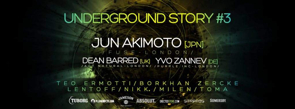 Underground Story #3 with Jun Akimoto - Página frontal