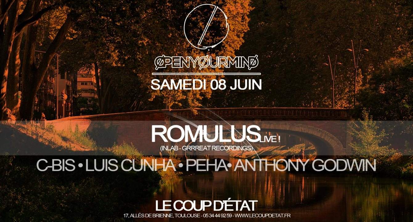 Open Your Mind - Romulus Live bei Le Coup D'Etat, Toulouse