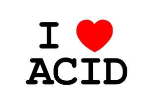 I Love Acid - フライヤー表