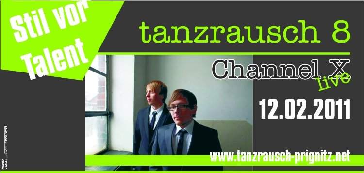 Tanzrausch 8 - フライヤー表