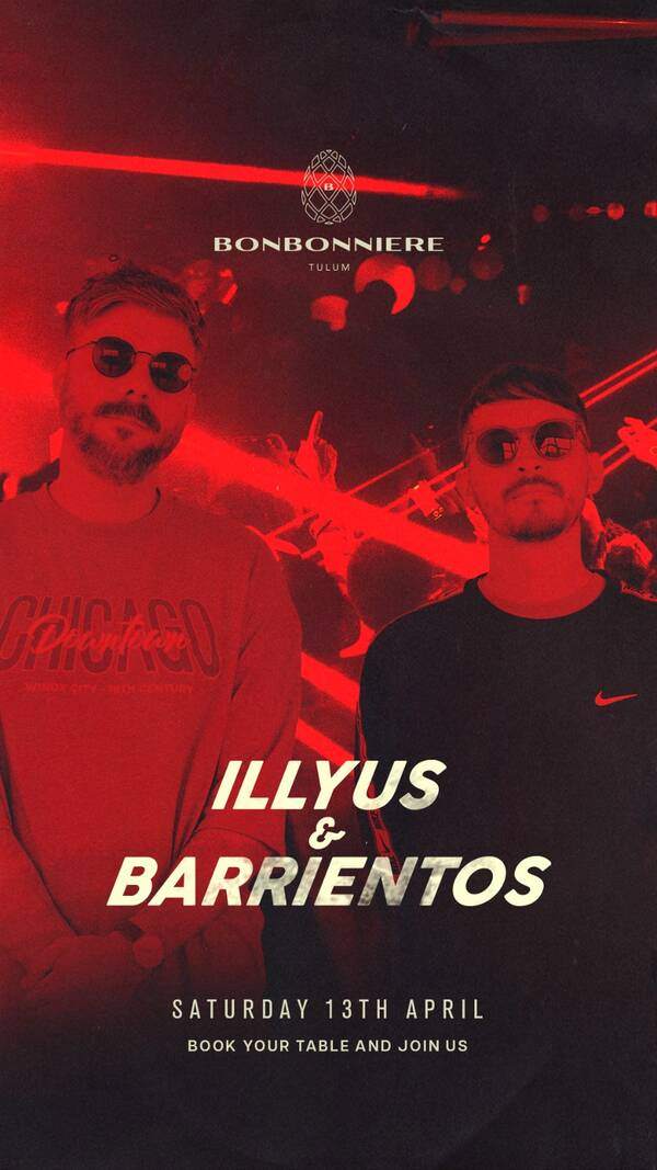 Illyus & Barrientos - by BONBONNIERE - フライヤー表