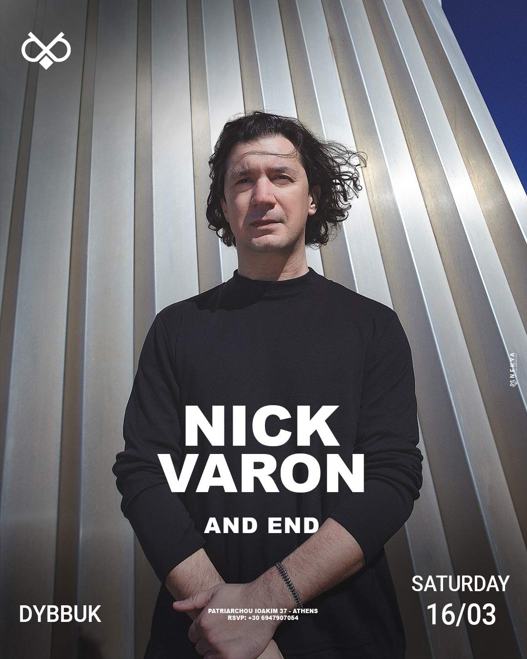 Nick Varon + And End - フライヤー表