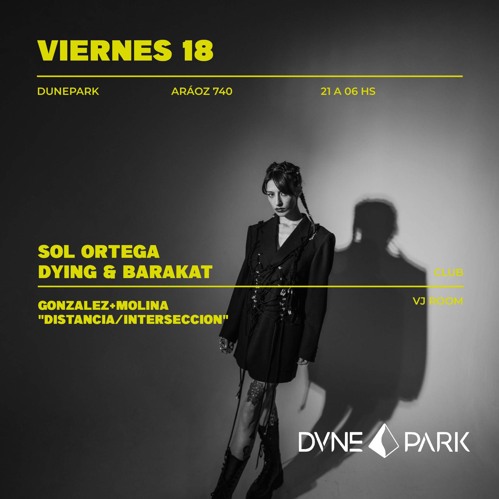 Dune Park pres Sol Ortega  - Página frontal
