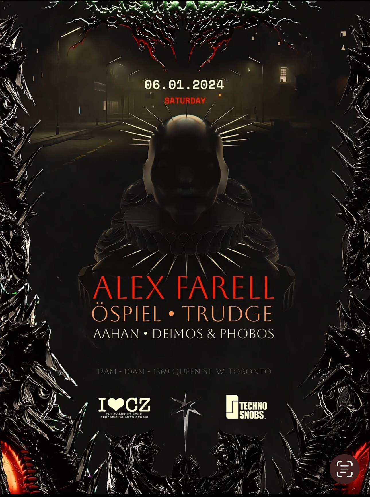 Alex Farell, Öspiel, Trudge & Aahan (Tickets available at the door) - フライヤー表